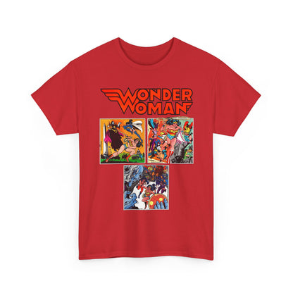 Wonder Woman T-Shirt - Ross Andru & Dick Giordano Art - Judgment in Infinity Story - Zatanna, Supergirl, Huntress, Power Girl, Raven, Wonder Girl, Starfire - DC Comics
