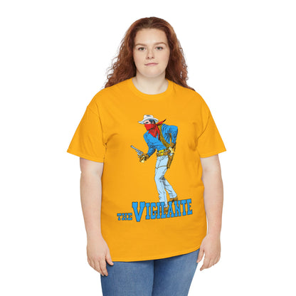 Vigilante T-Shirt - Gray Morrow Art - Seven Soldiers of Victory, All-Star Squadron Member - DC Comics