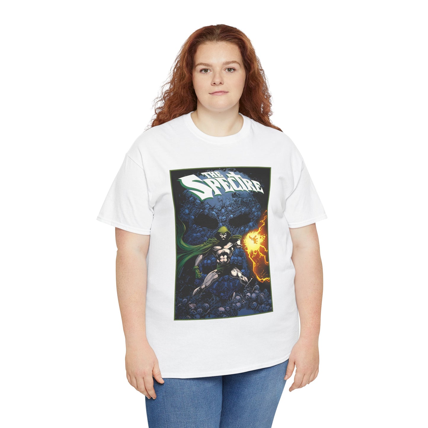 Spectre T-Shirt - Tom Mandrake Art - Jim Corrigan - 1980s Series - DC Comics