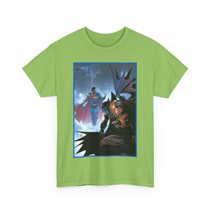 Cyborg Superman Vs Azrael Batman T-Shirt - Lee Weeks Art - Reign of the Superman, Knightfall - World's Finest Variant Cover Art - DC Comics