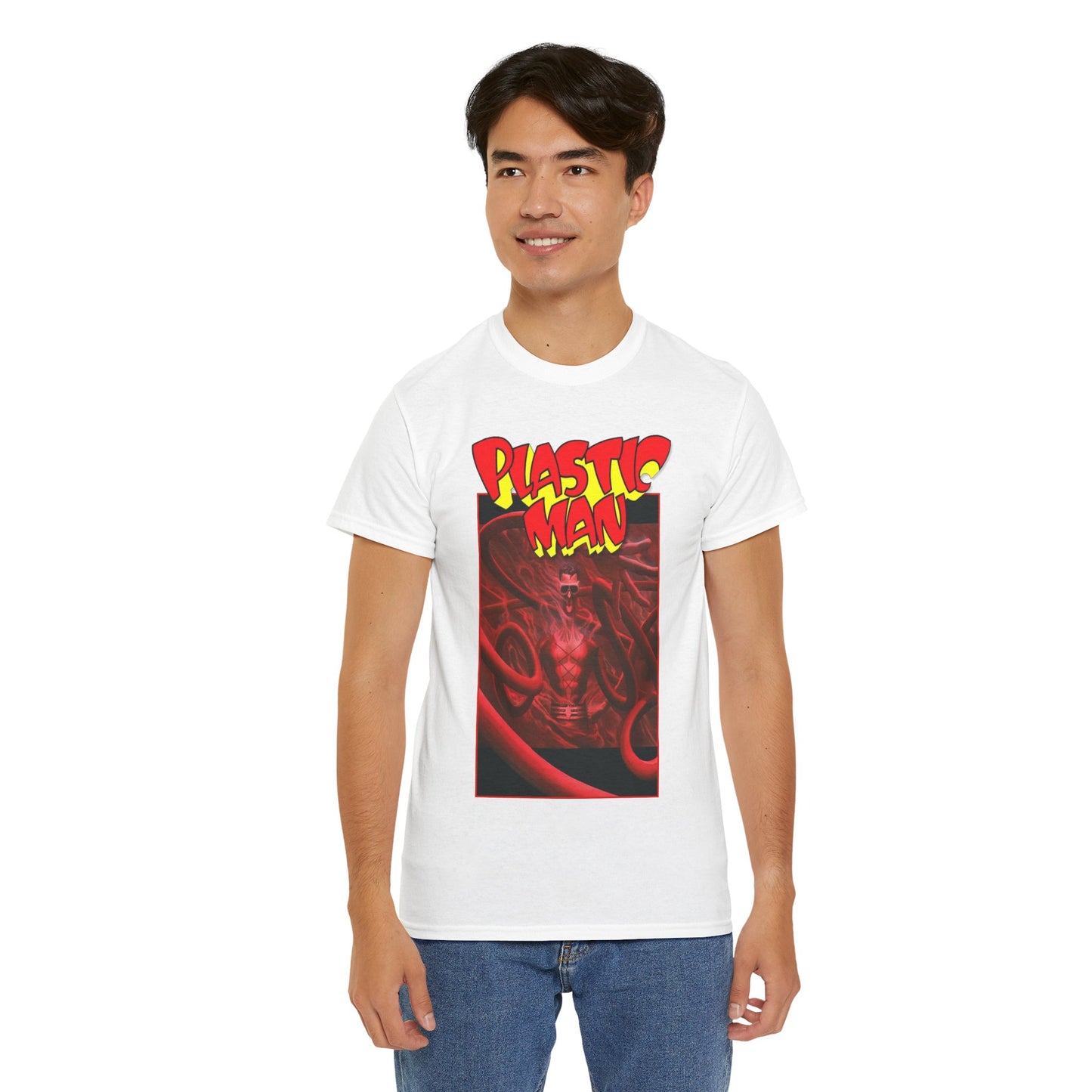 Plastic Man T-Shirt - Alex Ross Art - DC Comics