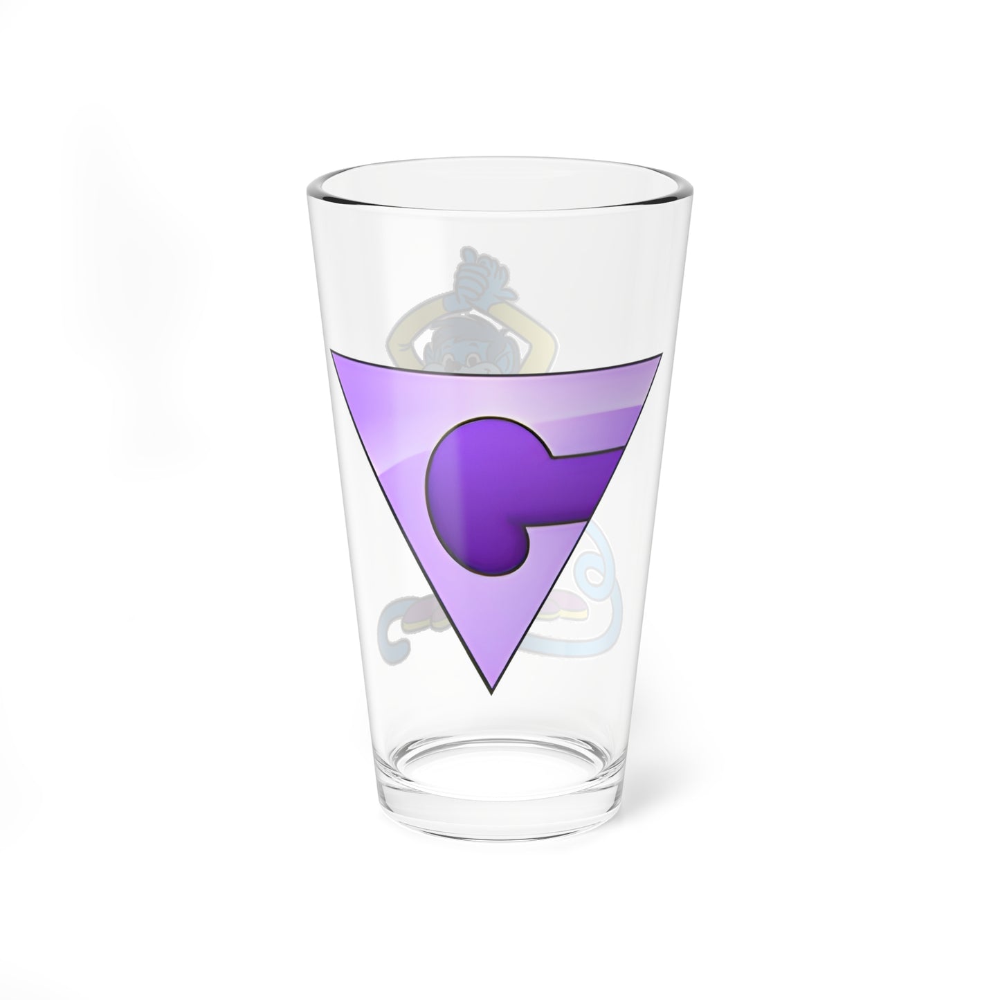 Gleek Pint Glass, 16oz - Wonder Twins Mascot - Super Friends Pet Monkey from Exxor - DC Comics - Zan & Jayna