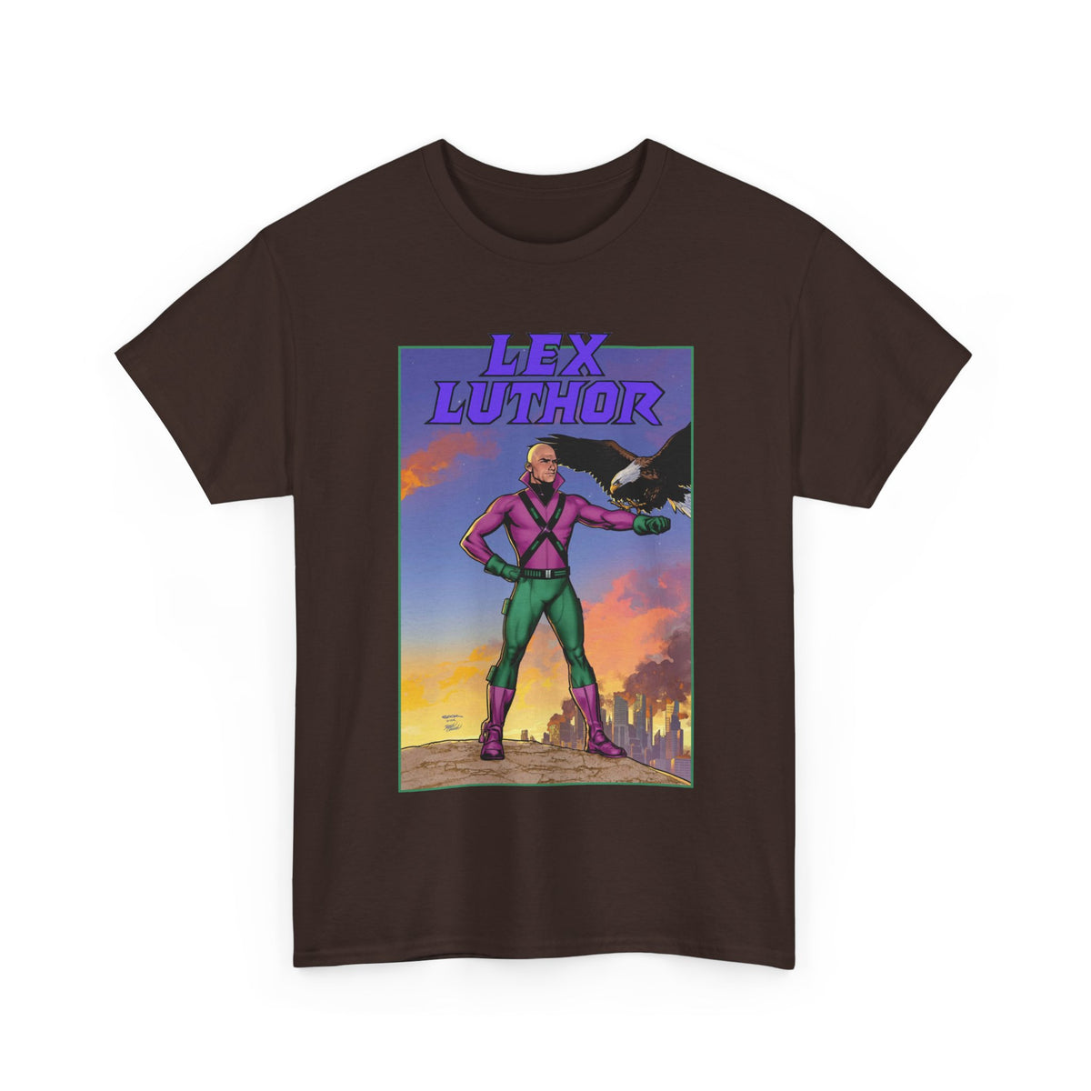 Lex Luthor T-Shirt - Ryan Sook Art - Superman Foe - DC Comics