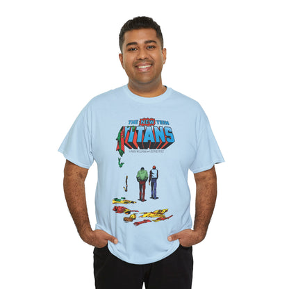 New Teen Titans T-Shirt - George Perez Art - Robin, Kid Flash Quitting - #39 Cover - DC Comics