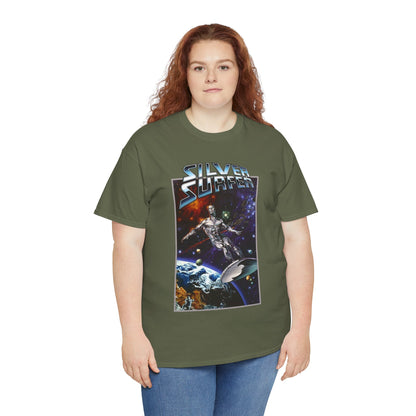 Silver Surfer T-Shirt - Amazing Joe Jusko Art - Marvel Comics Character - Former Herald of Galactus - Fantastic Four Connection - Norrin Radd