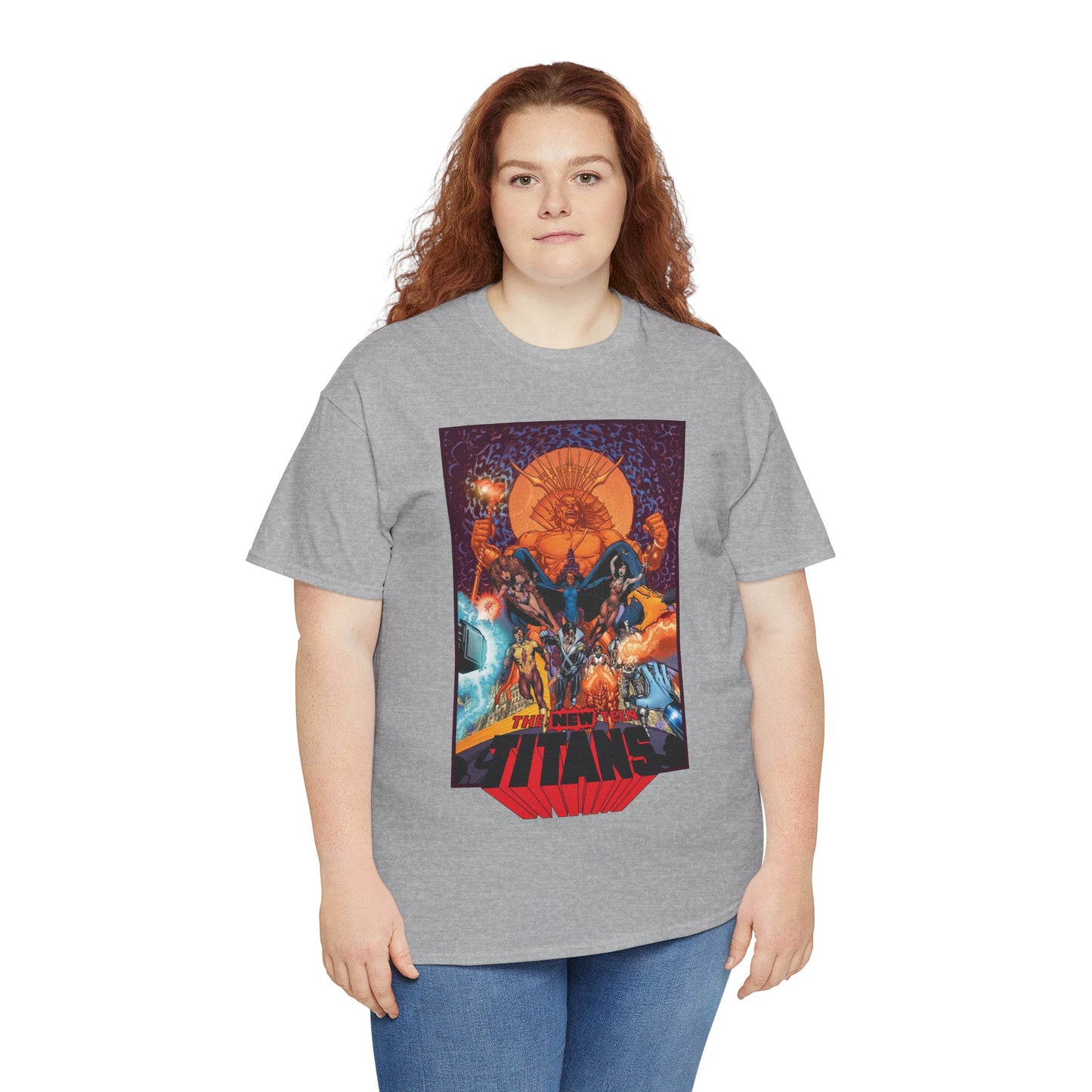 New Teen Titans T-Shirt - George Perez Art - Trigon's Titans - Raven - DC Comics