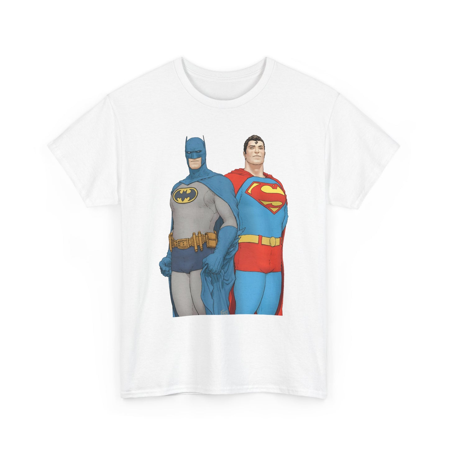 Batman & Superman T-Shirt - Frank Quitely Art - World's Finest Variant Cover Art - DC Comics