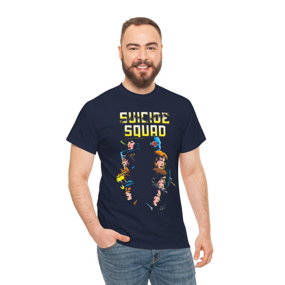 Suicide Squad T-Shirt - Howard Chaykin Art - Deadshot, Enchantress, Bronze Tiger, Captain Boomerang - DC Comics