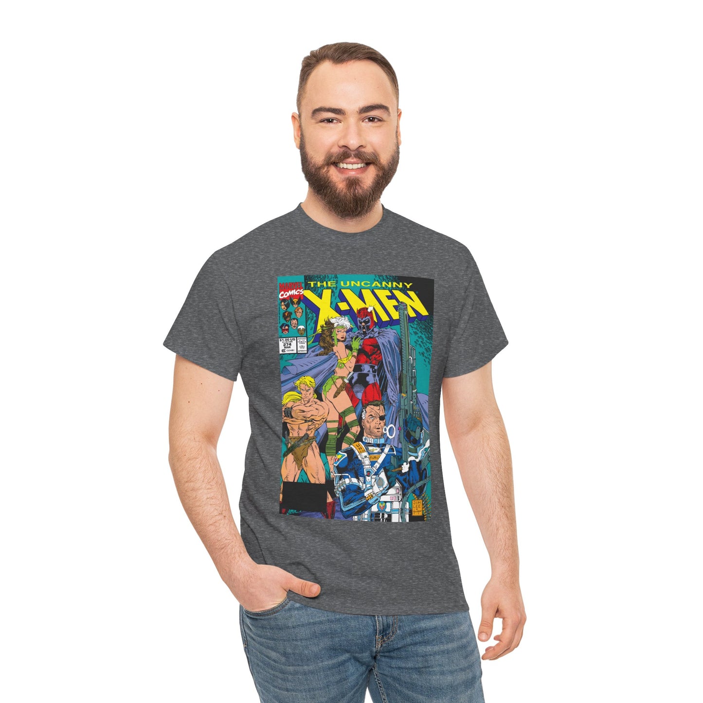 Uncanny X-Men #274 T-Shirt - Jim Lee Art - Marvel Comics