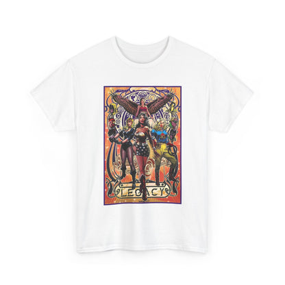 Justice Society T-Shirt - Tony Harris Art - Wonder Woman, Liberty Belle, Black Canary, Hawkgirl - JSA - DC Comics