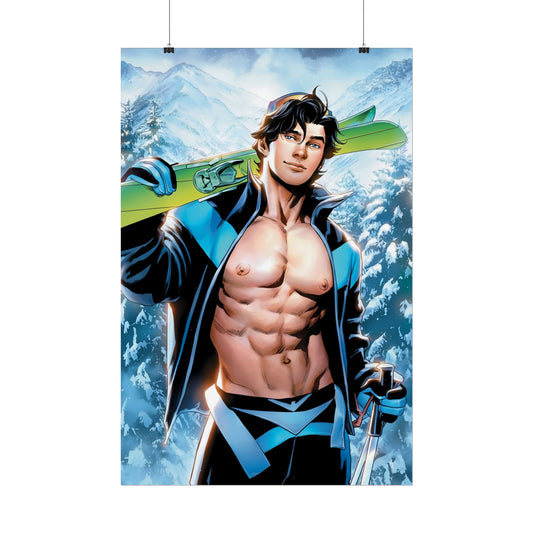 Nightwing Rolled Poster - Travis Moore Art - Sweater Weather - DC Comics - Multiple Sizes Up to 24"x36"