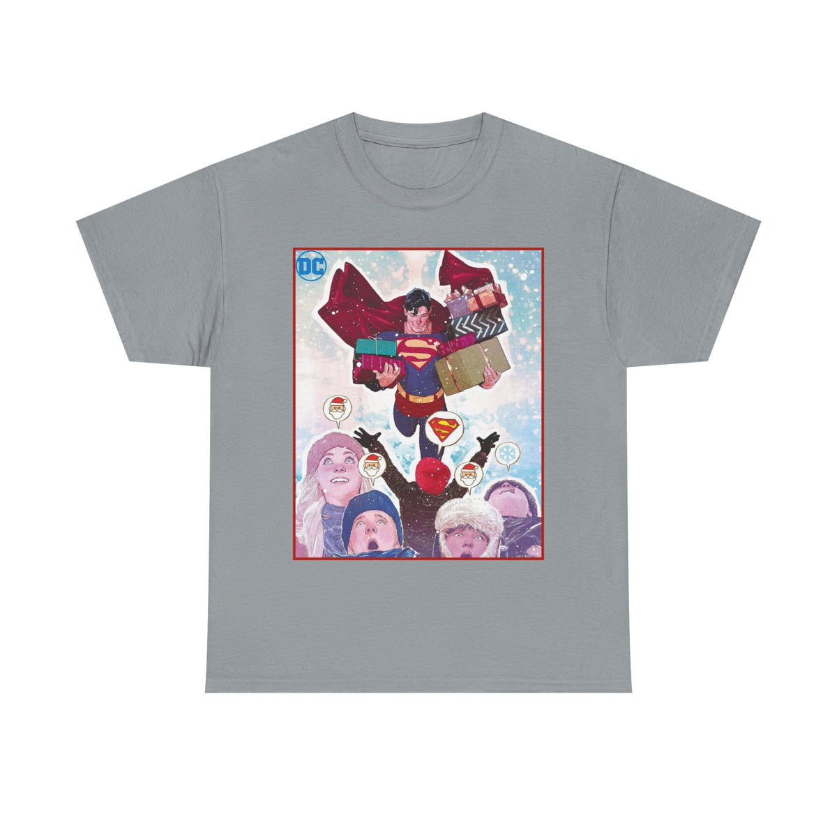 Superman Santa T-Shirt - Mitch Gerads Art - DC Comics