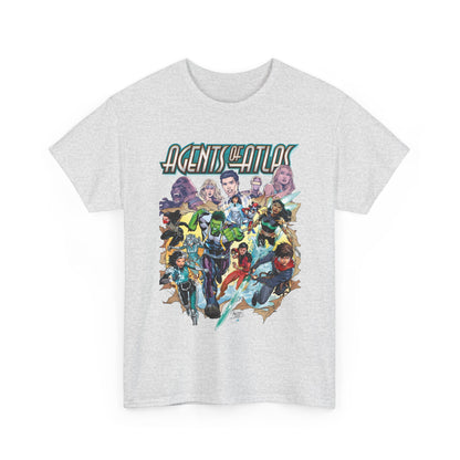 Agents of Atlas T-Shirt - Shang-Chi, Silk, Aero, Luna Snow - Marvel Comics