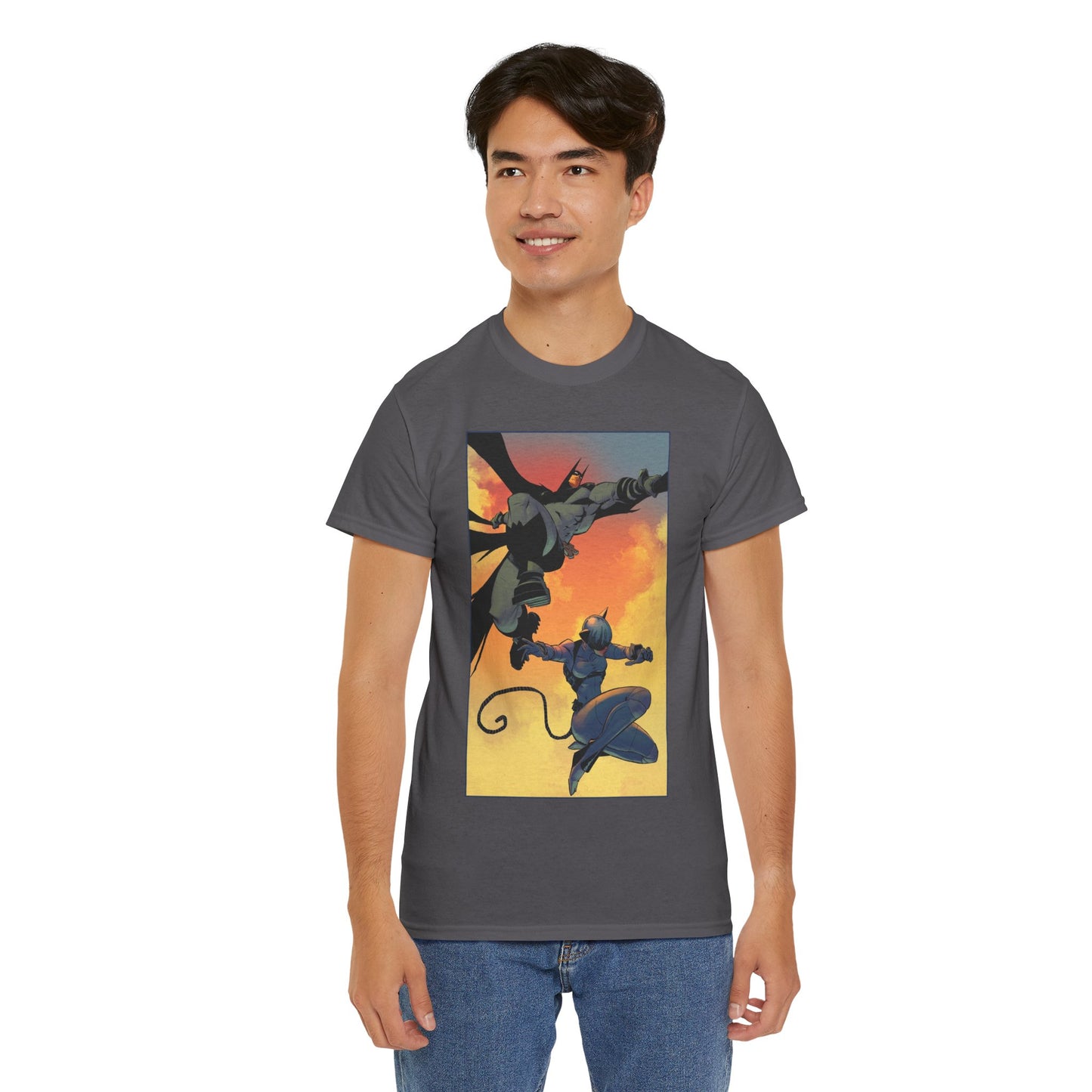 Absolute Batman & Absolute Catwoman T-Shirt - Nick Dragotta Art - DC Comics All-In