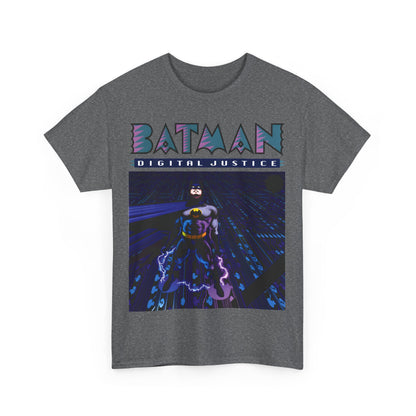 Batman Digital Justice T-Shirt - Pepe Moreno Computer Generated Art - Graphic Novel - Gotham City, Bruce Wayne - DC Comics