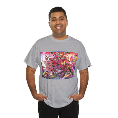 Crisis on Infinite Earths/DC Legends T-Shirt - George Perez Art - DC Comics