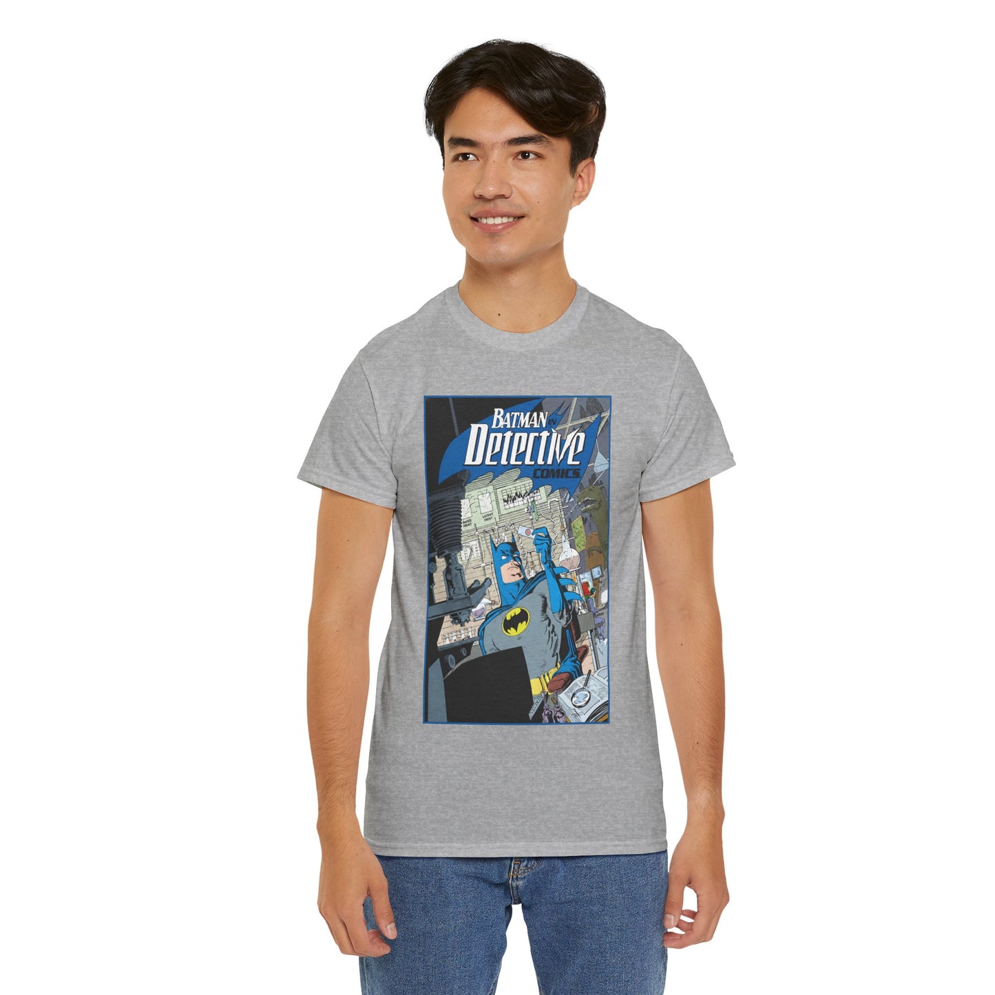 Detective Comics #619 T-Shirt - Norm Breyfogle Art - Batman in His Lab - DC Comics