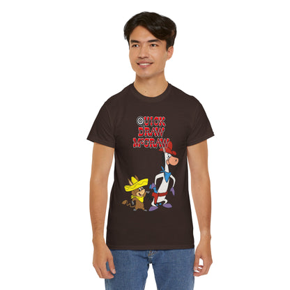 Quick Draw McGraw T-Shirt - Baba Looey - Hanna-Barbera Cartoon - Popular 1960s TV Animation