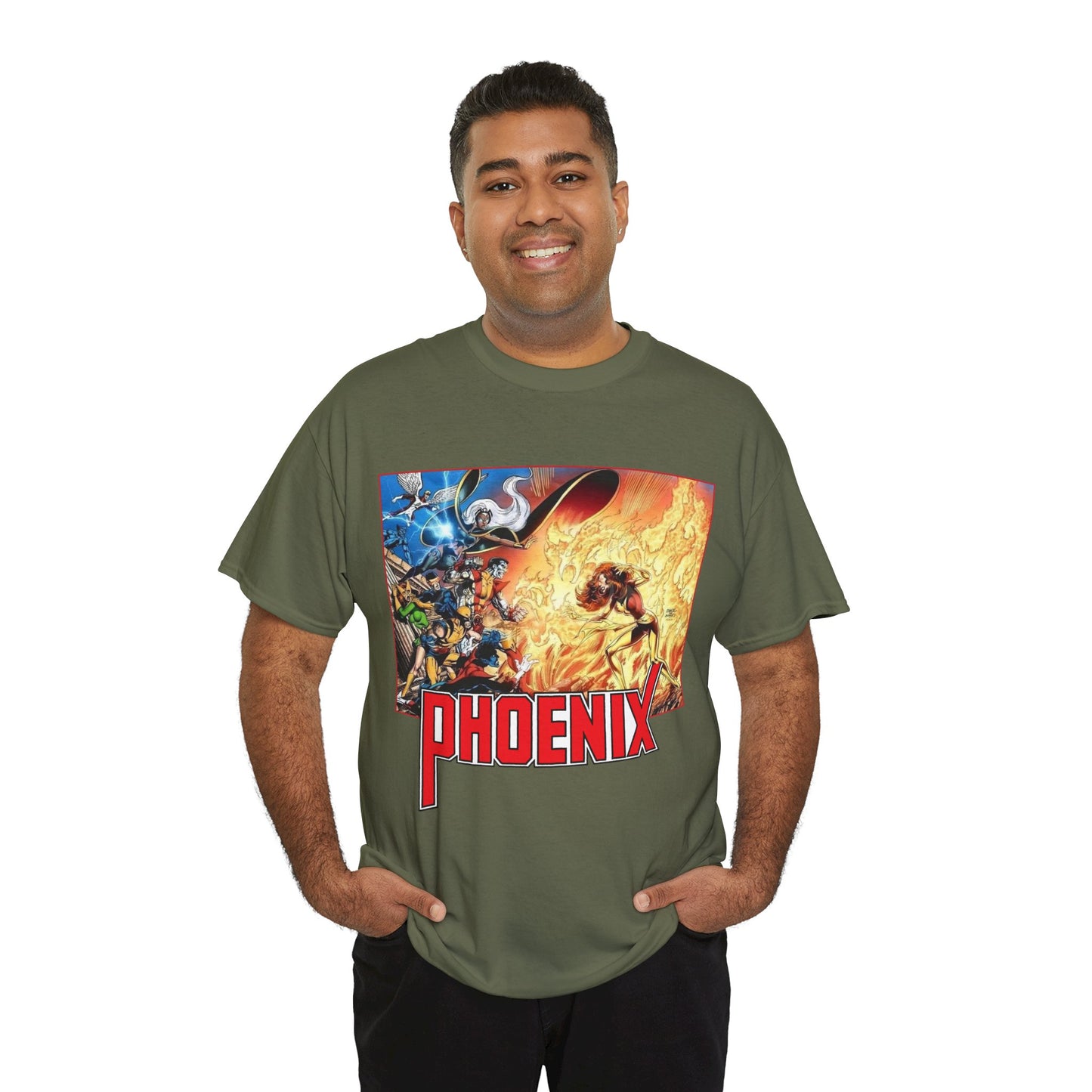 Phoenix T-Shirt - John Byrne Art - Untold X-Men Story - Jean Grey - Marvel Comics - Cyclops, Wolverine