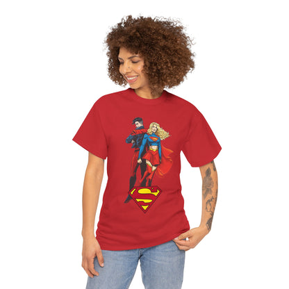 Supergirl & Superboy T-Shirt - Dan Mora Art - DC Comics