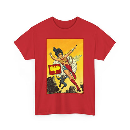 Wonder Woman T-Shirt - Michael Cho Art - Golden Age Art Theme - Steve Trevor - DC Comics