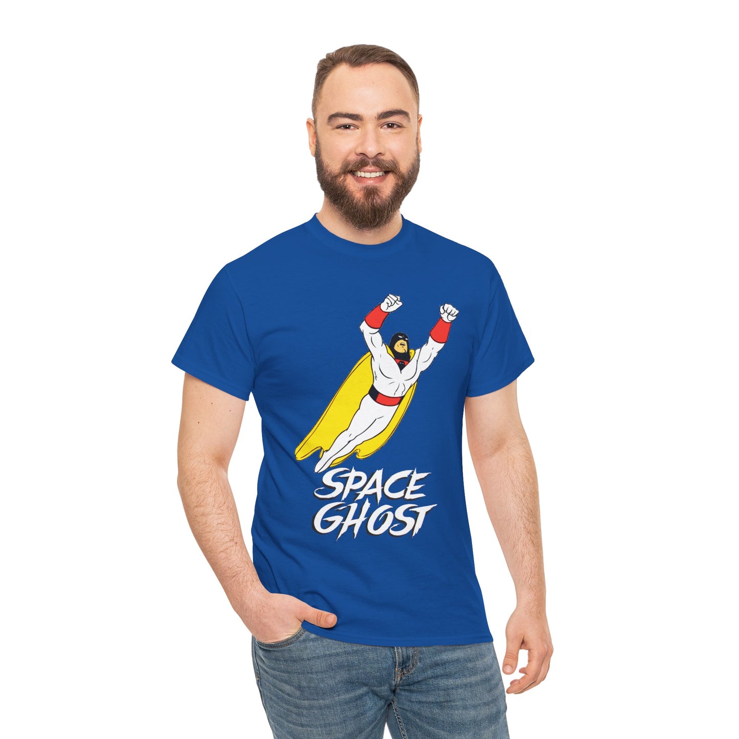 Space Ghost T-Shirt - Hanna-Barbera Saturday Morning Cartoon from the 1960s - Alex Toth Creation - Ghost Planet