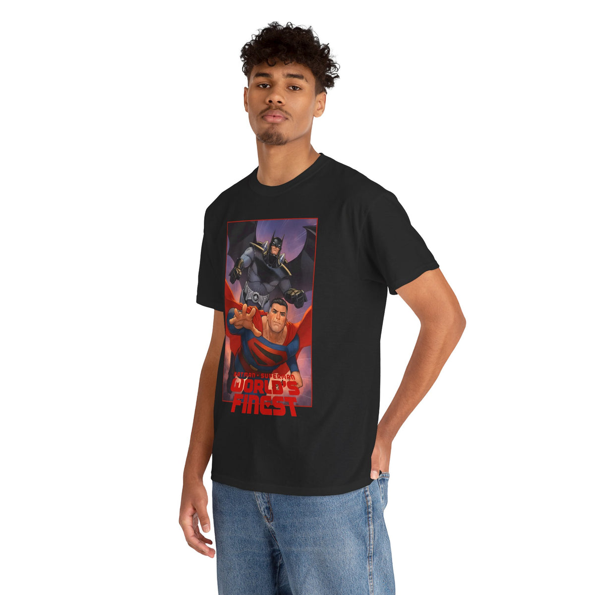 Batman Superman World's Finest T-Shirt - David Nakayama Art - Kingdom Come - DC Comics
