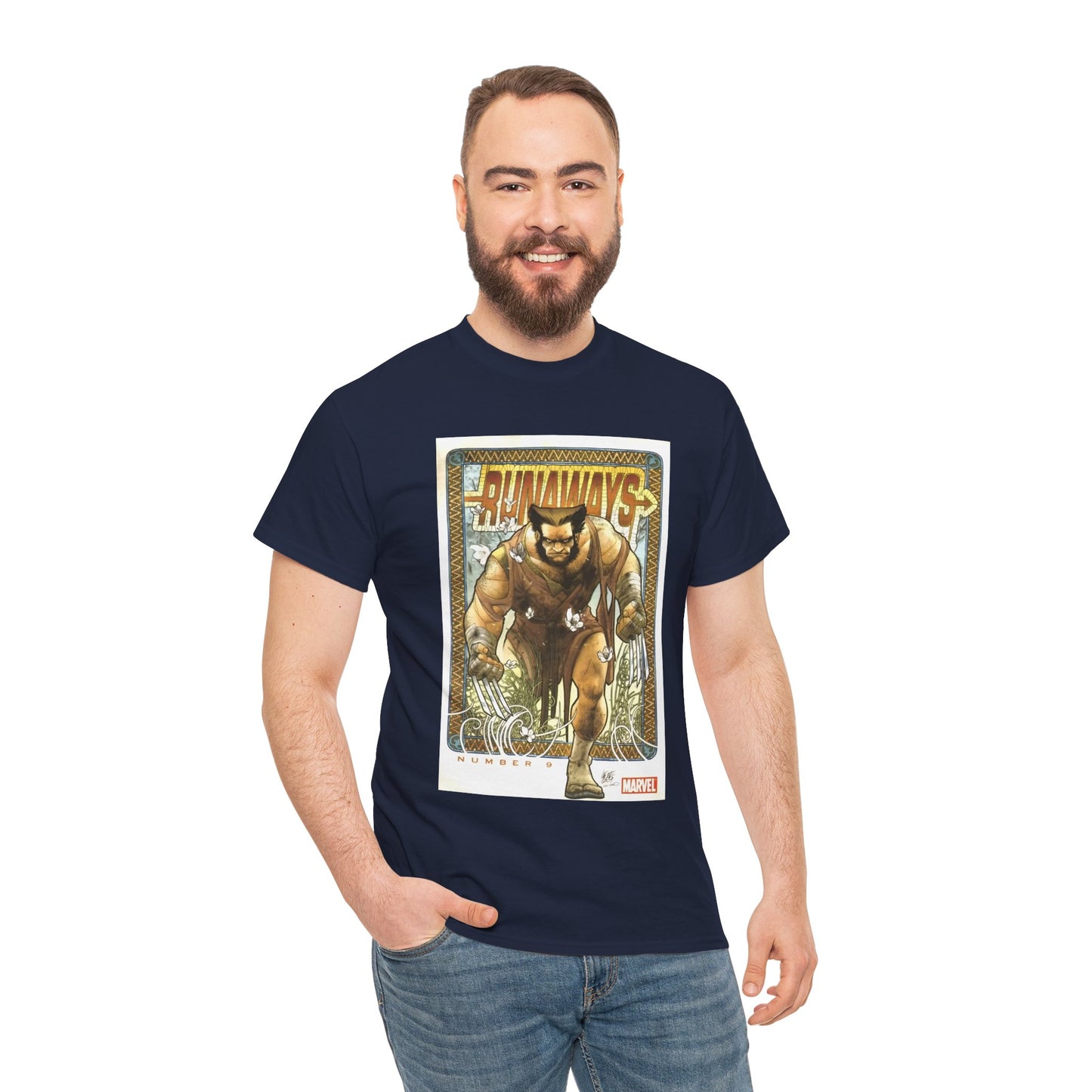 Wolverine T-Shirt - Runaways #9 Cover Art - Marvel Comics