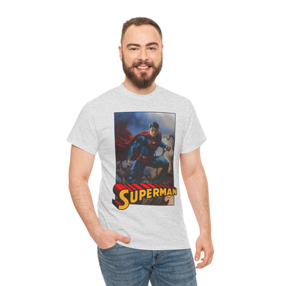 Superman T-Shirt - Lucio Parrillo Art - Man of Steel - DC Comics