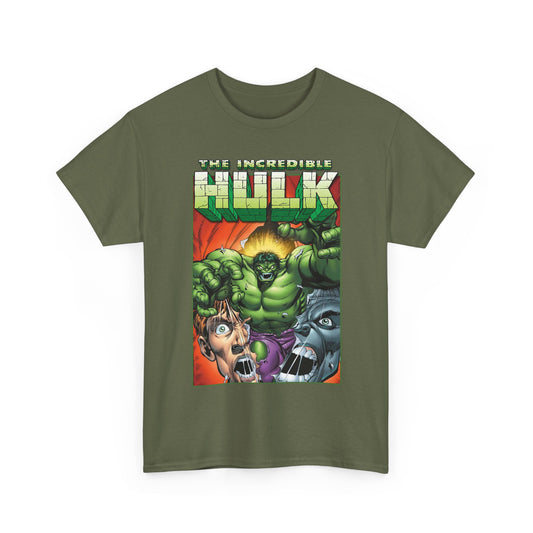 Incredible Hulk T-Shirt - Dale Keown Art - Bruce Banner Psyche - Peter David Story - 1990s Art - Marvel Comics