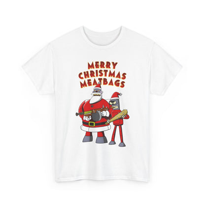 Robot Santa Claus & Bender Futurama Christmas T-Shirt