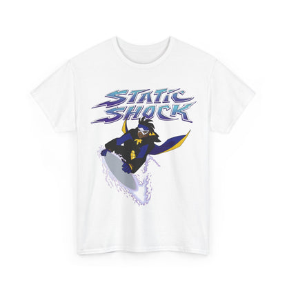 Static Shock T-Shirt - Milestone Comics - WB 1990s Animated Series - DC Comics - Virgil Hawkins