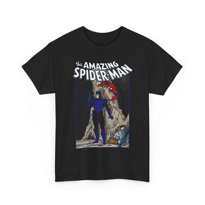 Amazing Spider-Man & Paladin T-Shirt - Todd McFarlane Art - Marvel Comics