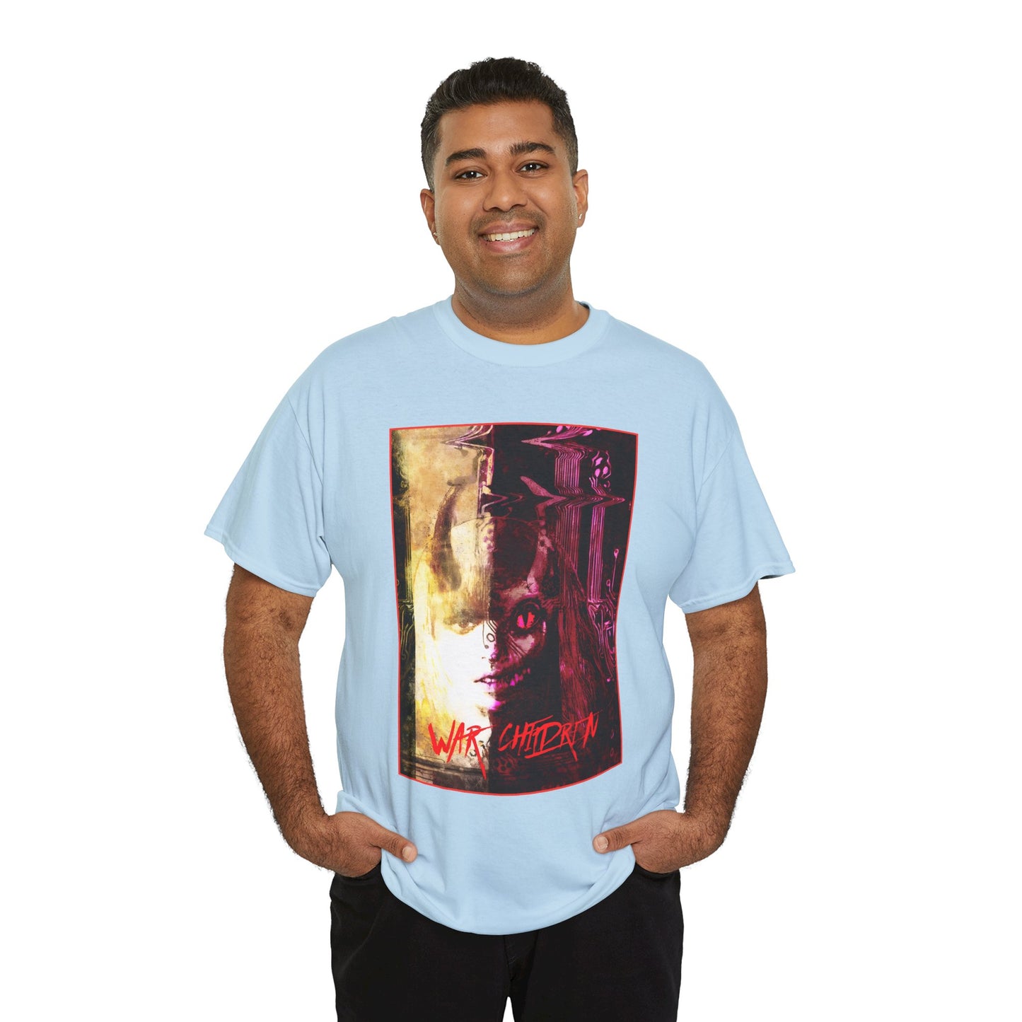 Magik/Darkchylde T-Shirt - Bill Sienkiewicz Art - Illyana Rasputina, New Mutants Member - War Children - Marvel Comics