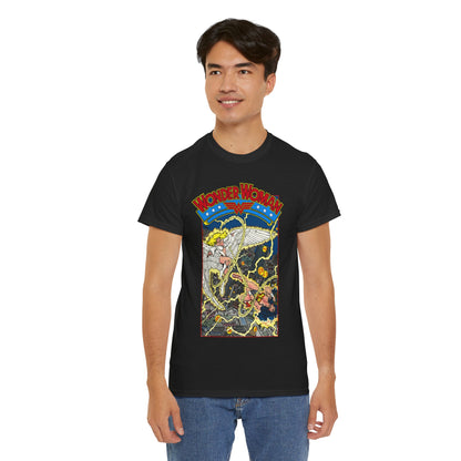 Wonder Woman T-Shirt - George Perez Art - Vs Silver Swan - DC Comics