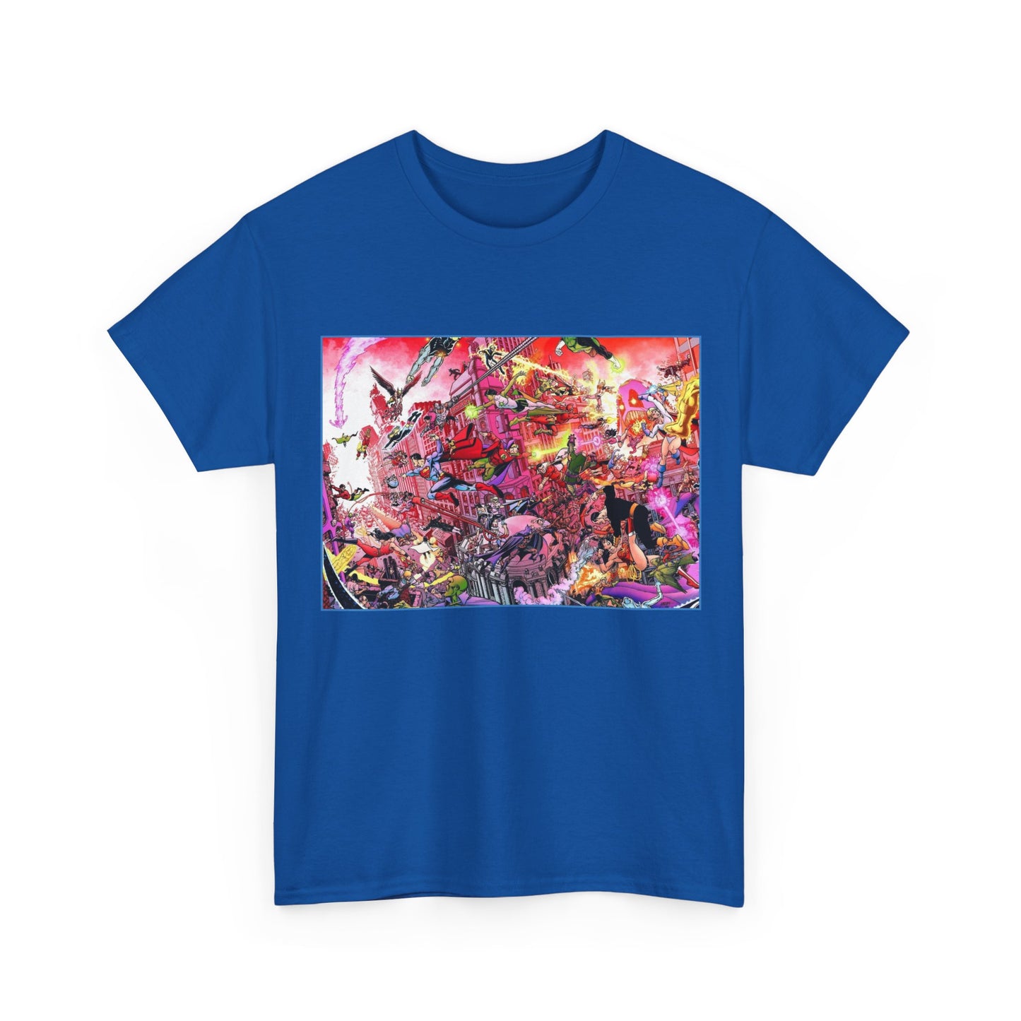 Crisis on Infinite Earths/DC Legends T-Shirt - George Perez Art - DC Comics