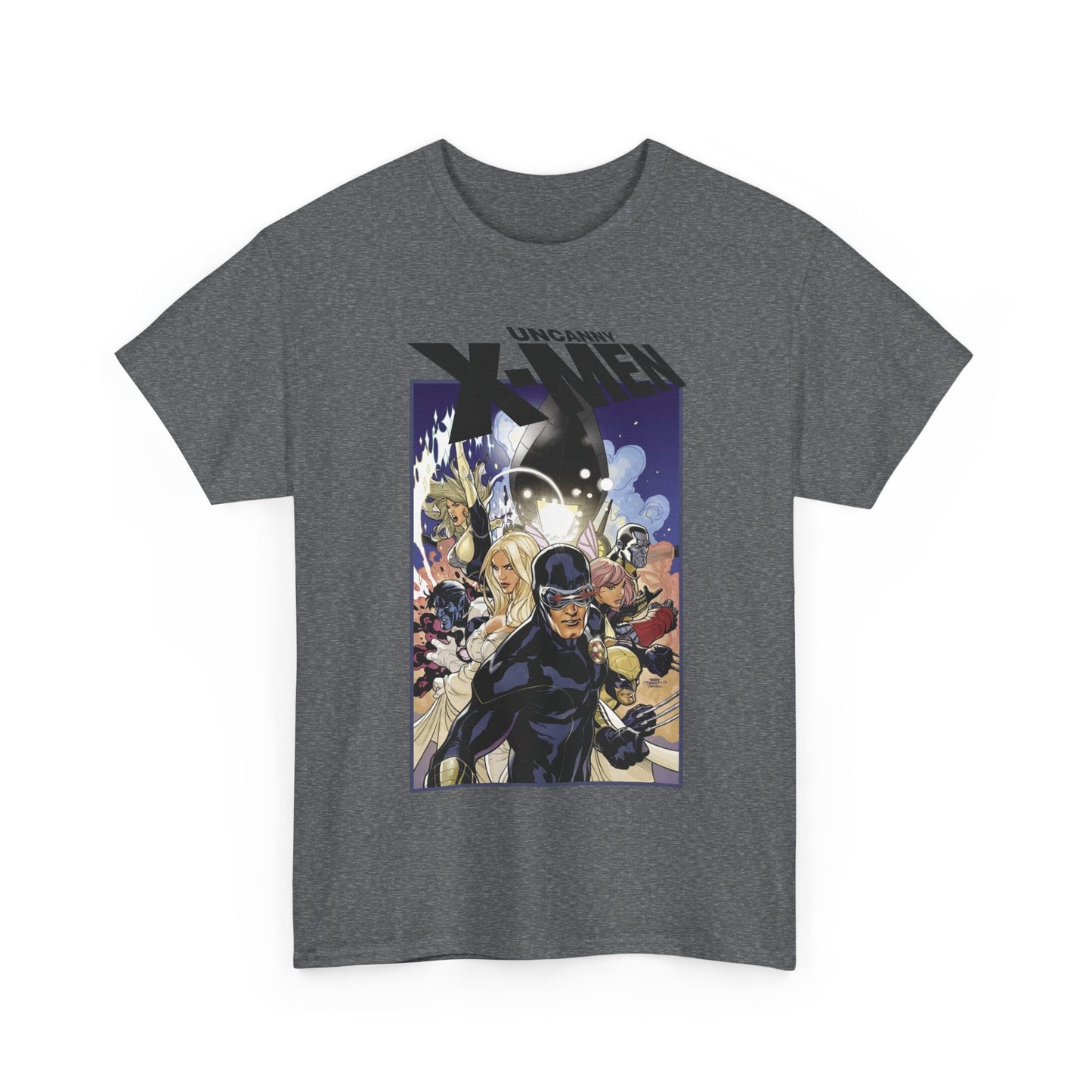 Uncanny X-Men T-Shirt - Terry Dodson Art - Cyclops, Emma Frost, Wolverine, Nightcrawler, Colossus - Marvel Comics