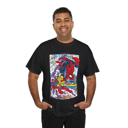 Spider-Man Vs Magneto T-Shirt - Erik Larsen Art - Marvel Comics