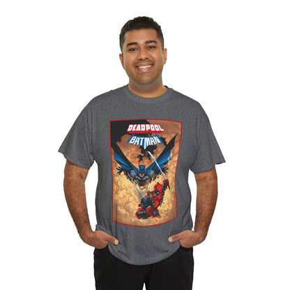 Deadpool & Batman T-Shirt - Greg Capullo Art - DC & Marvel Comics - Crossover - Slade Wilson, Bruce Wayne - 2025