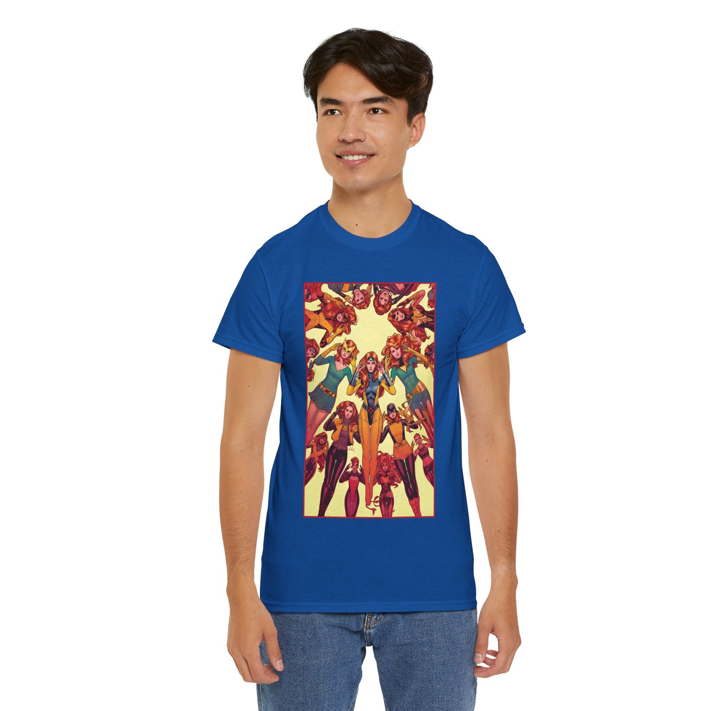 Jean Grey T-Shirt - Russell Dauterman Art - Marvel Girl, Dark Phoenix - X-Men Variant Cover - Marvel Comics