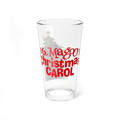 Mr Magoo's Christmas Carol Pint Glass, 16oz - UPA 1960s TV Holiday Special