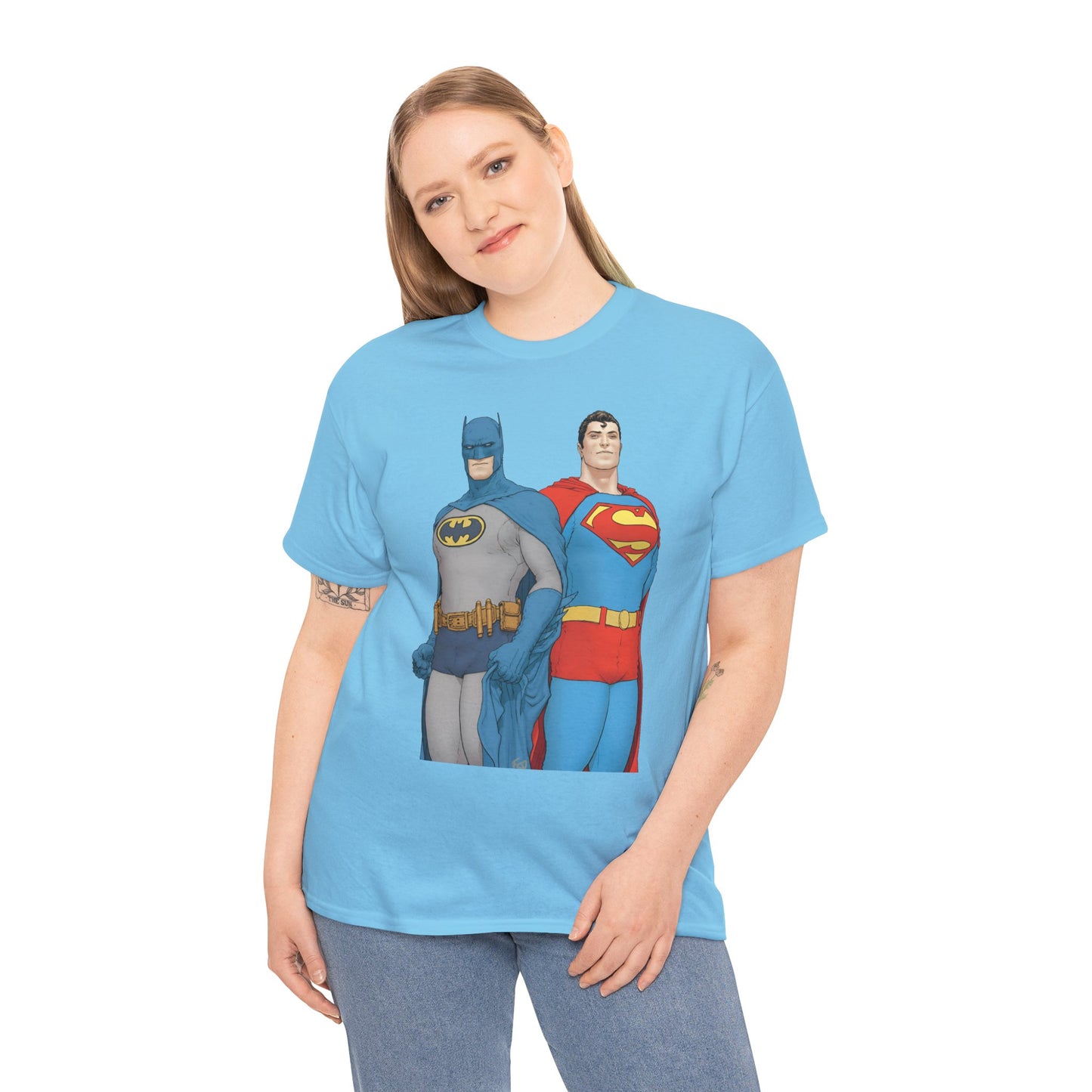 Batman & Superman T-Shirt - Frank Quitely Art - World's Finest Variant Cover Art - DC Comics