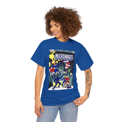 Micronauts T-Shirt - Annual #1 Cover Art - Marvel Comics - Arcturus Rann, Biotron, Marionette, Microtron, Bug, Acroyear