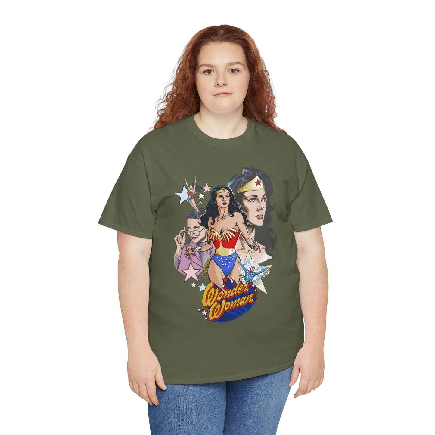 Wonder Woman (Lynda Carter) T-Shirt - Phil Jimenez Art - DC Comics
