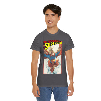Supergirl T-Shirt - Pablo Villalobos Art - Kara Zor-El - Upcoming Summer 2026 Movie - DC Comics