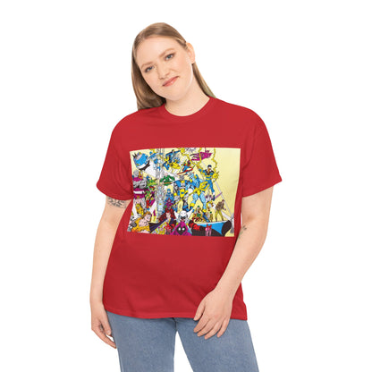 Who's Who in the DC Universe T-Shirt - George Perez Art - Black Lightning, Black Orchid - #3 Cover Art - DC Comics