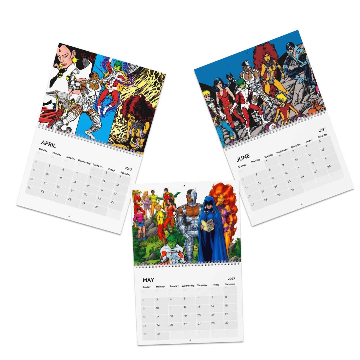 New Teen Titans Calendar (2027)