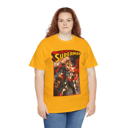 Superman T-Shirt - Lee Bermejo Art - Action Comics Variant Cover - Man of Steel, Metropolis - DC Comics