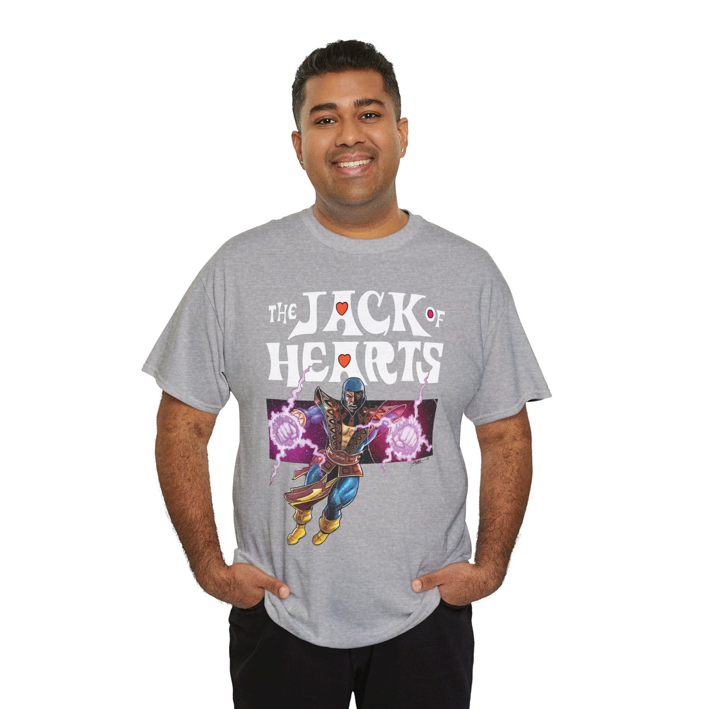 Jack of Hearts T-Shirt - George Perez Art - Marvel Comics - Avengers Member - She-Hulk Boyfriend