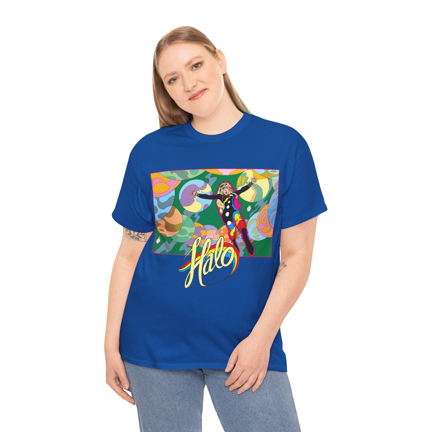 Halo T-Shirt - Batman & the Outsiders Founding Member - "Search for Halo" - DC Comics